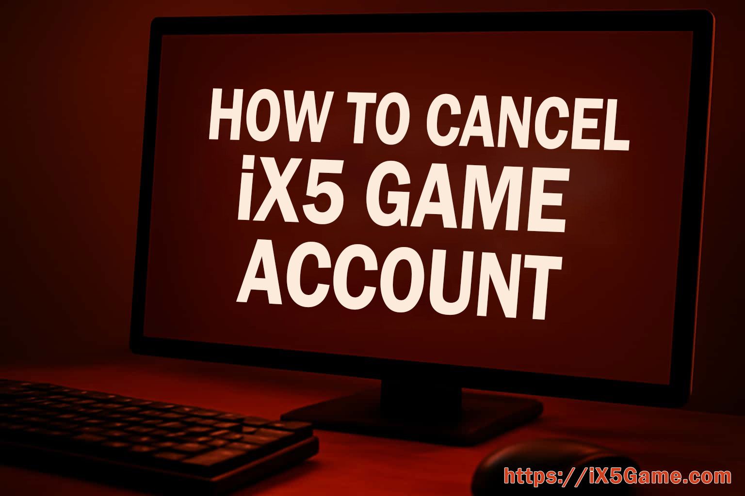 IX5 competitor account closure and data review screen