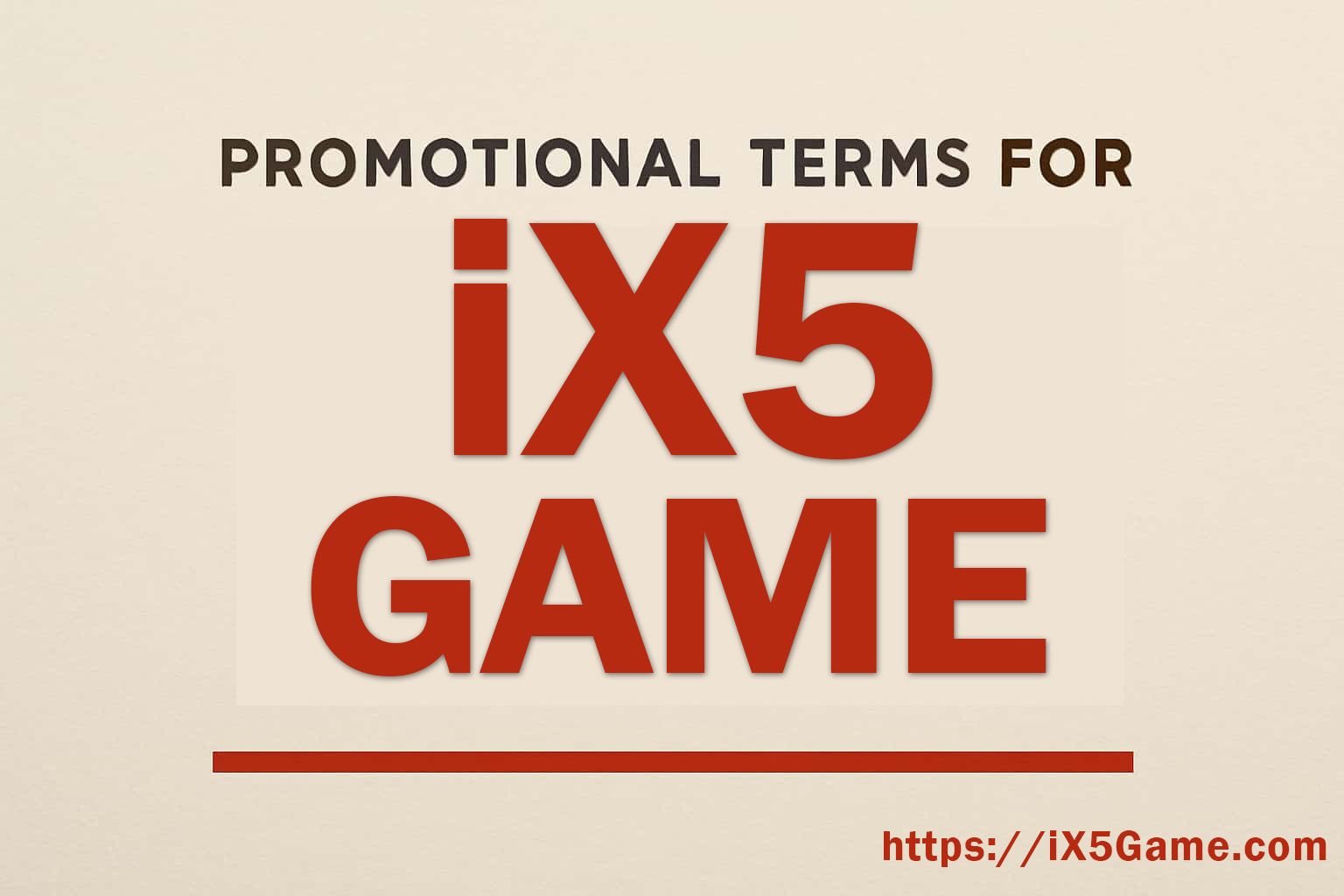 IX5 esports event entry terms and registration conditions