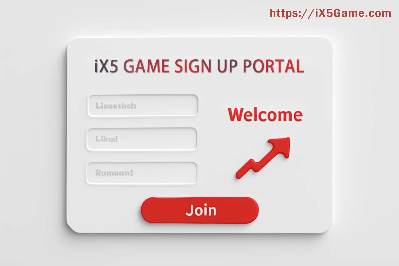 IX5 esports competitor profile registration screen